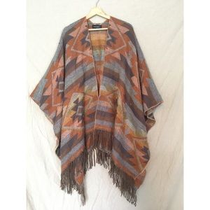 Southwestern Poncho Wrap